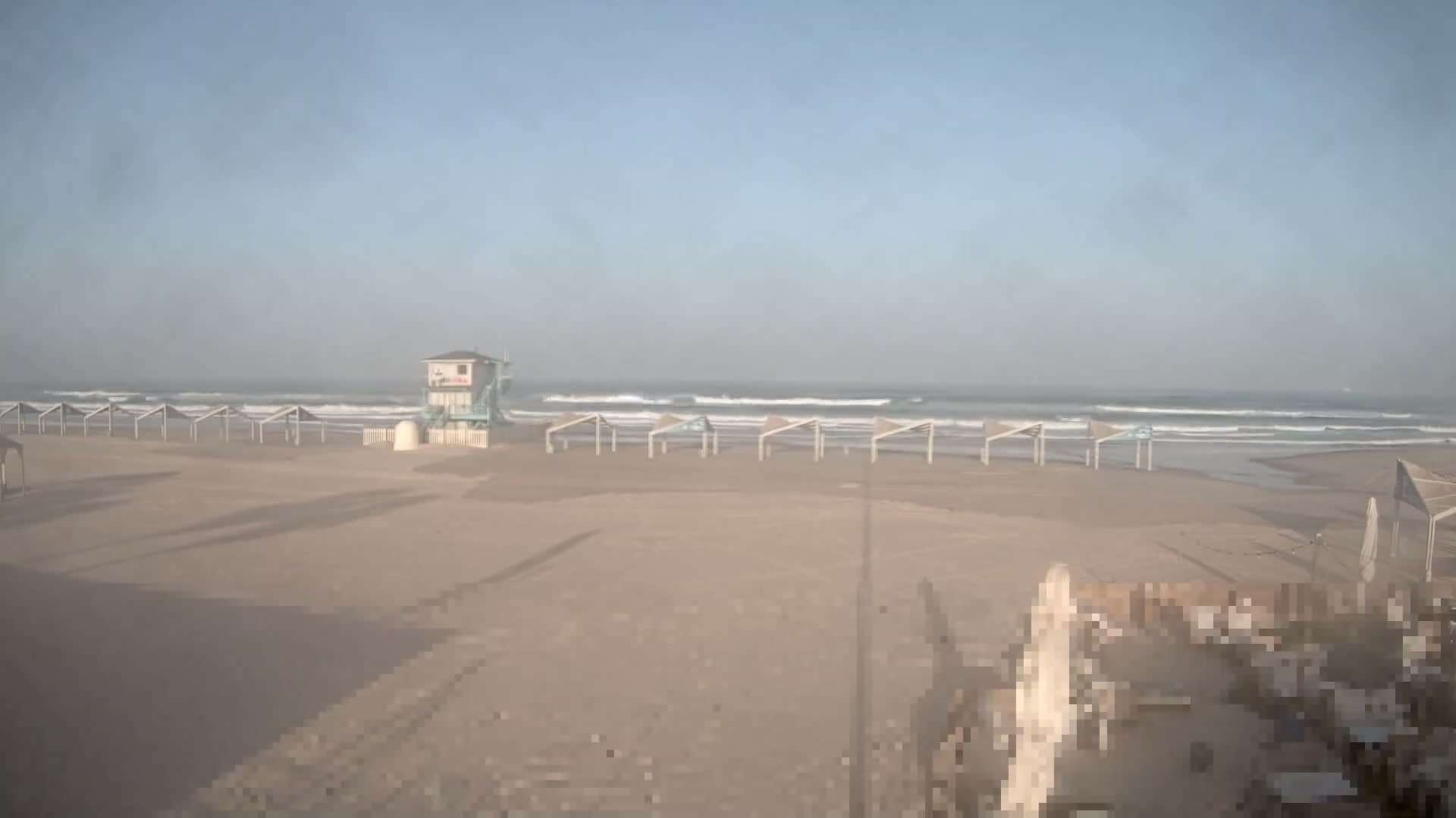 Ashdod, Yud-Alef Beach Live Cam - Ashkelon, Southern, Israel