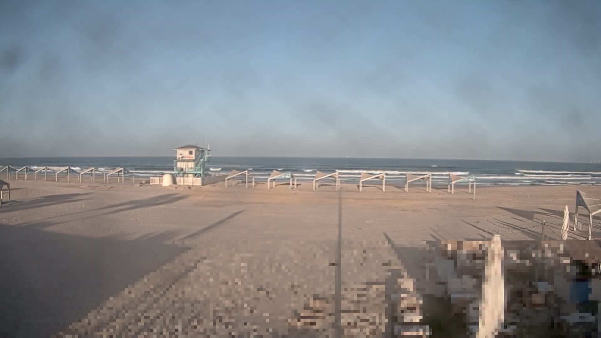 Ashdod, Yud-Alef Beach Live Cam - Ashkelon, Southern, Israel