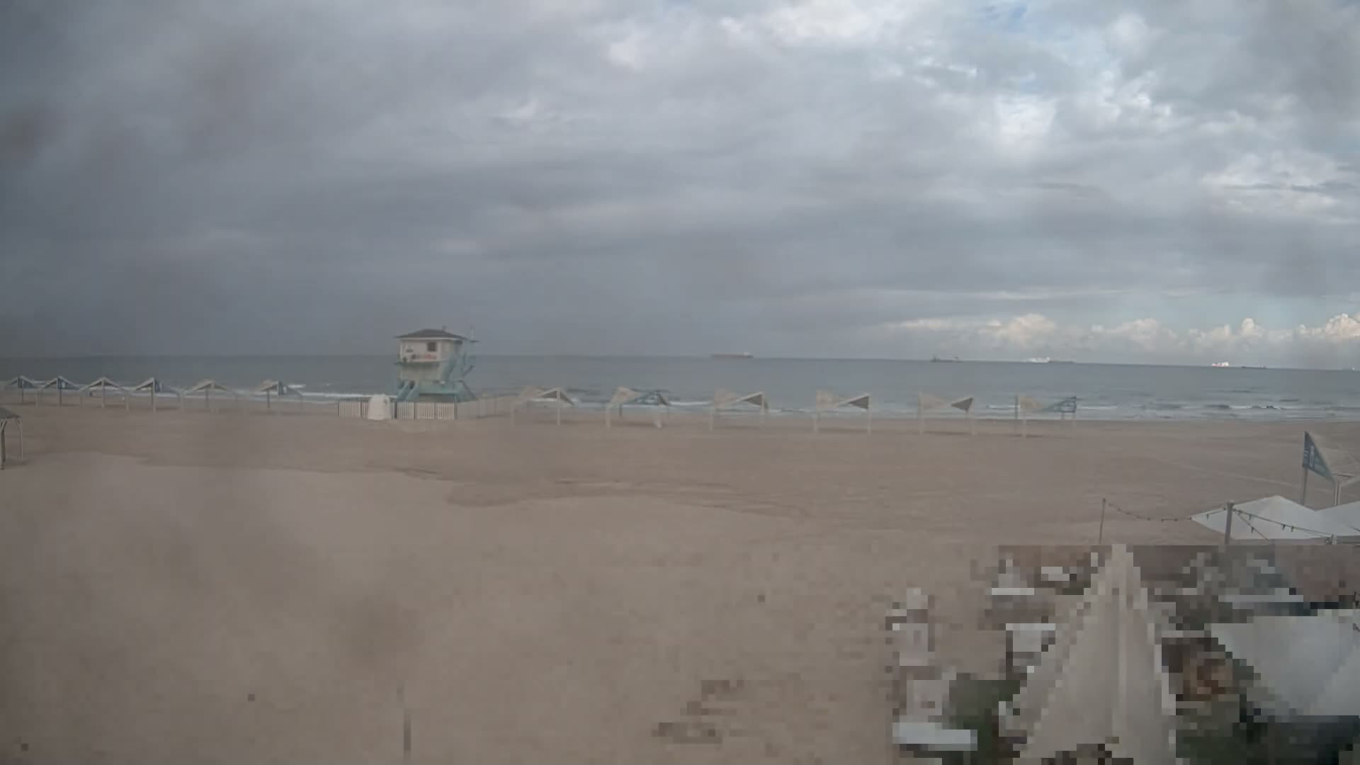 Ashdod, Yud-Alef Beach Live Cam - Ashkelon, Southern, Israel