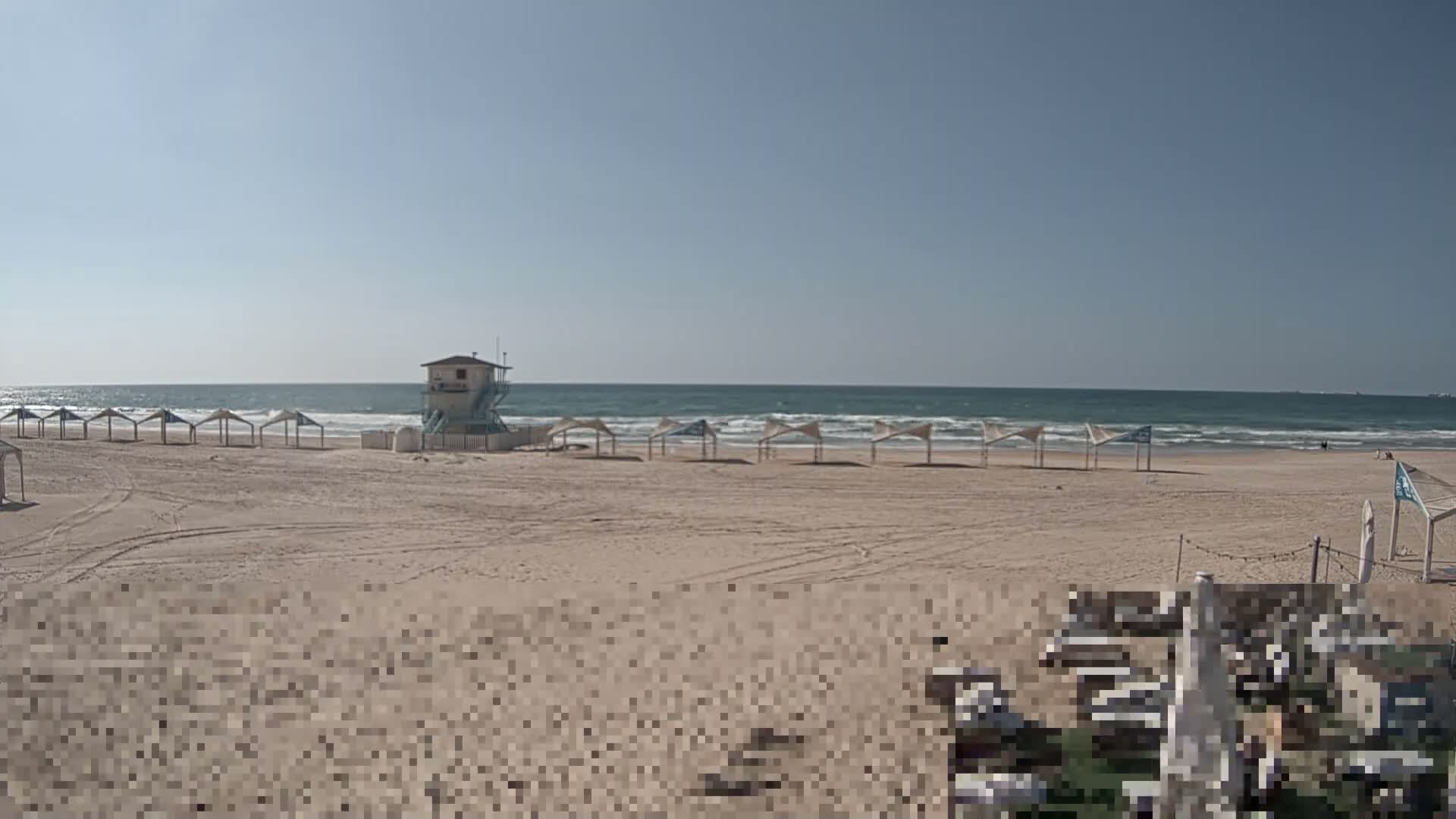Ashdod, Yud-Alef Beach Live Cam - Ashkelon, Southern, Israel