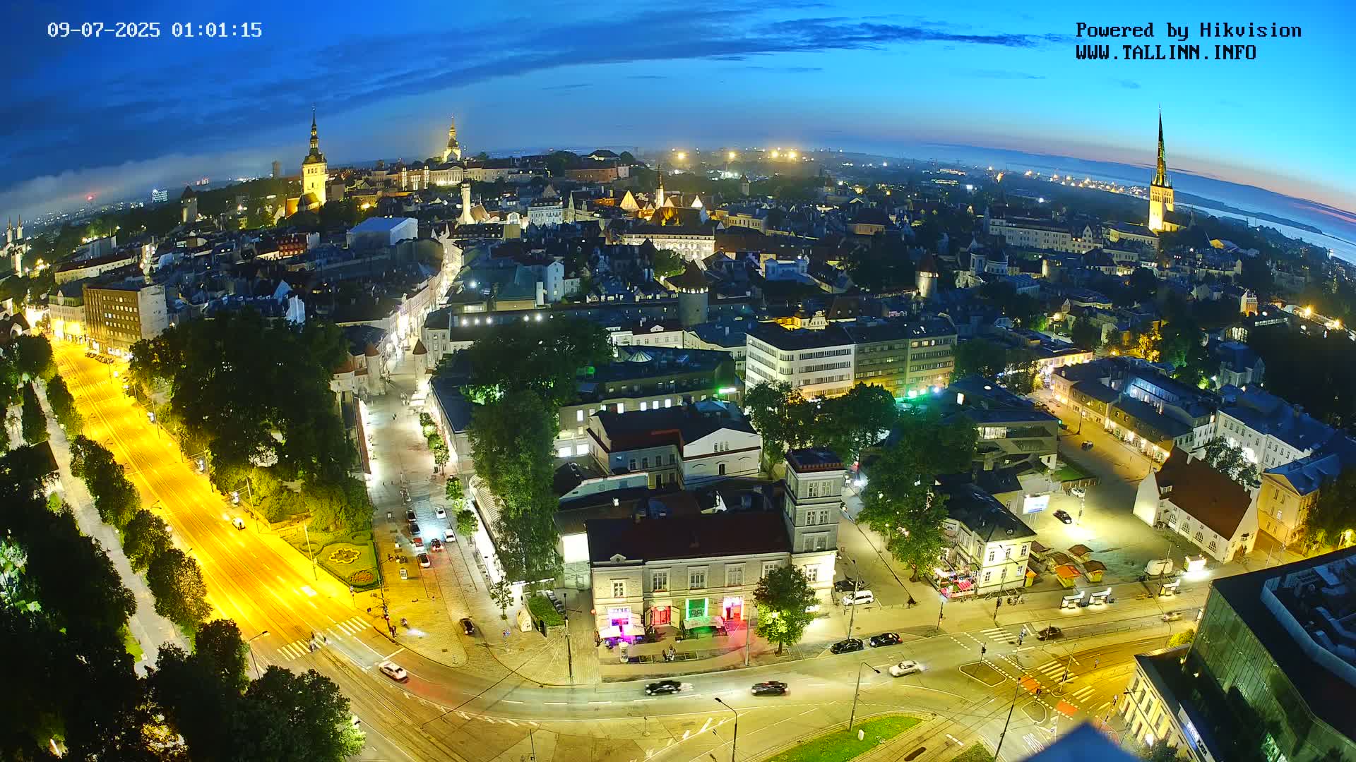 Tallinn Skyline Live Cam - Südalinn, Tallinn, Harju, Estonia