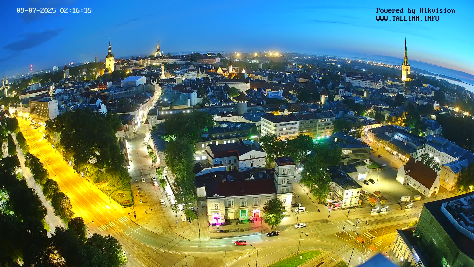 Tallinn Skyline Live Cam - Südalinn, Tallinn, Harju, Estonia