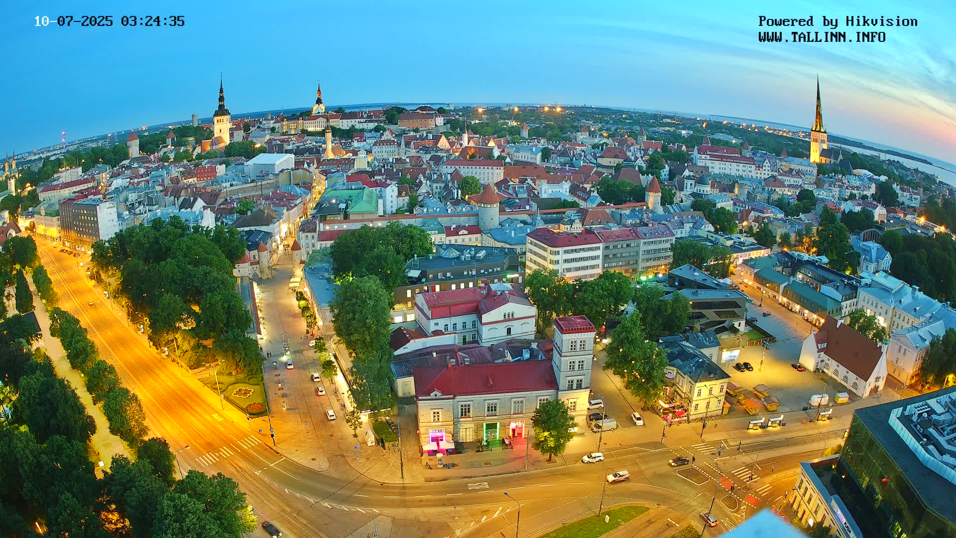 Tallinn Skyline Live Cam - Südalinn, Tallinn, Harju, Estonia