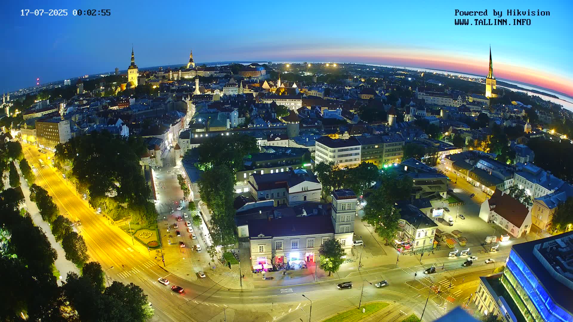 Tallinn Skyline Live Cam - Südalinn, Tallinn, Harju, Estonia