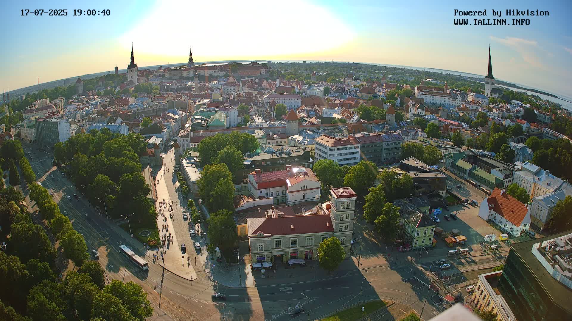 Tallinn Skyline Live Cam - Südalinn, Tallinn, Harju, Estonia