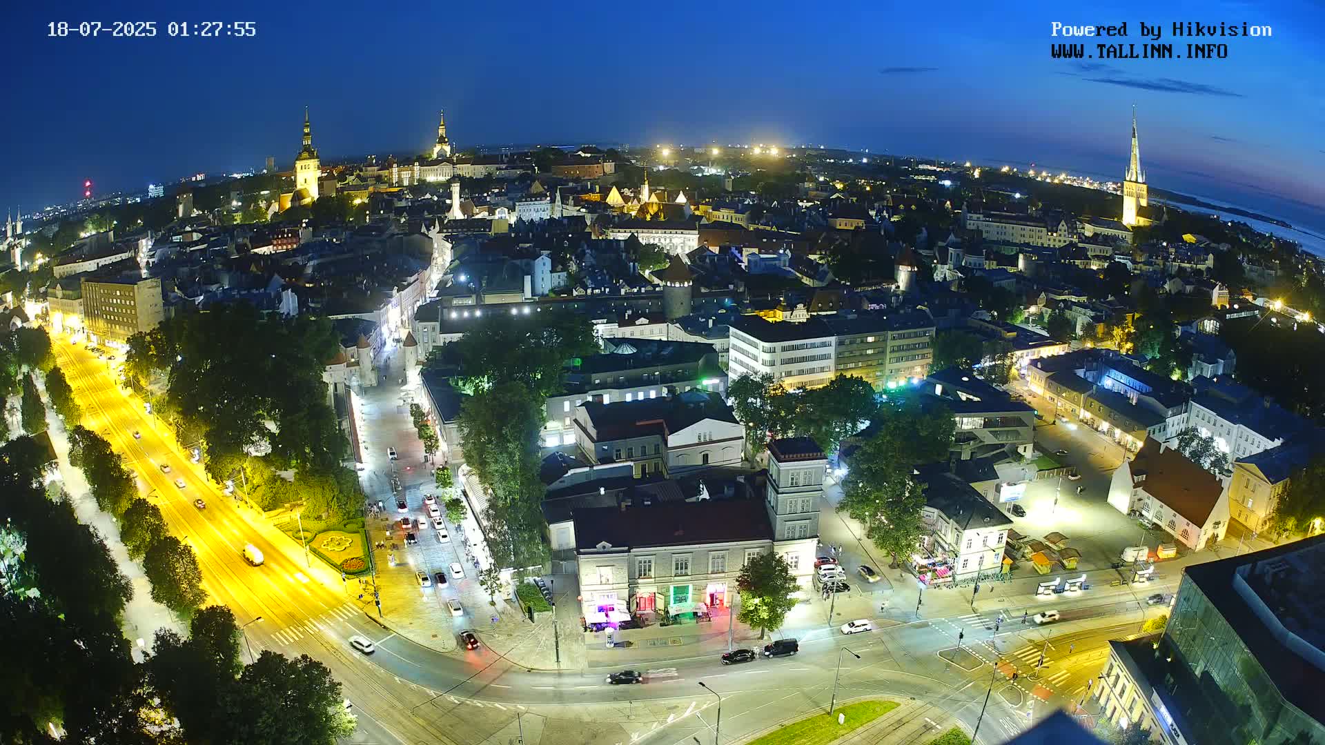 Tallinn Skyline Live Cam - Südalinn, Tallinn, Harju, Estonia
