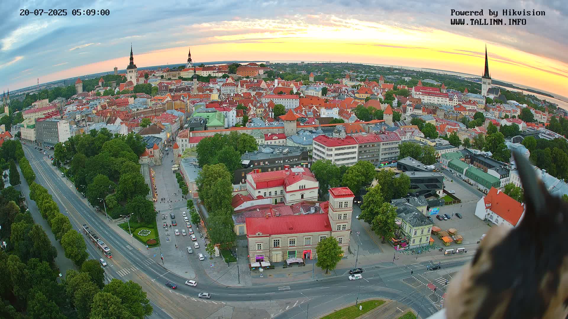 Tallinn Skyline Live Cam - Südalinn, Tallinn, Harju, Estonia