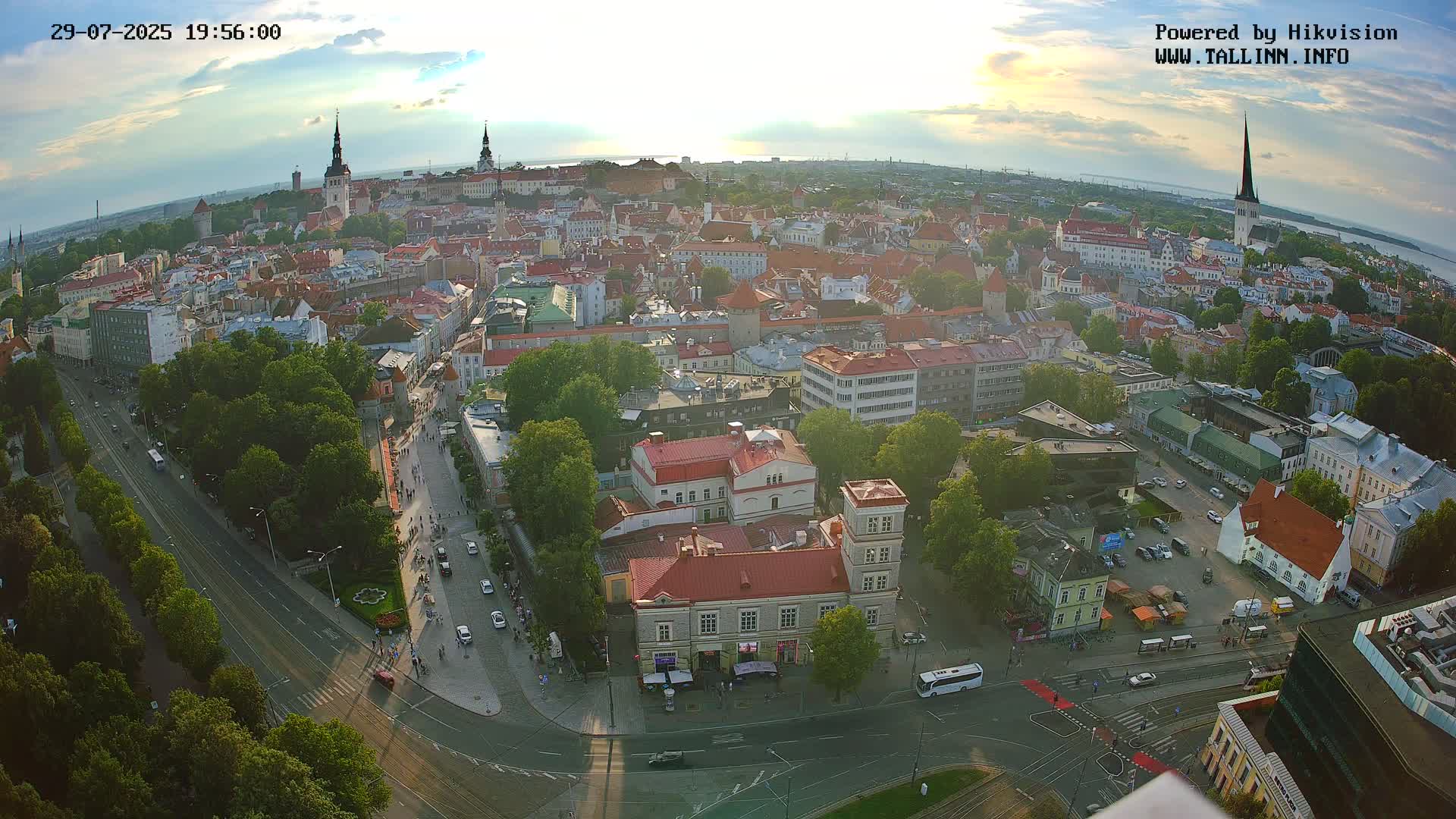 Tallinn Skyline Live Cam - Südalinn, Tallinn, Harju, Estonia