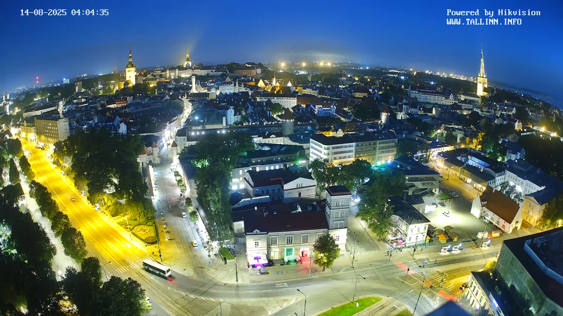 Tallinn Skyline Live Cam - Südalinn, Tallinn, Harju, Estonia