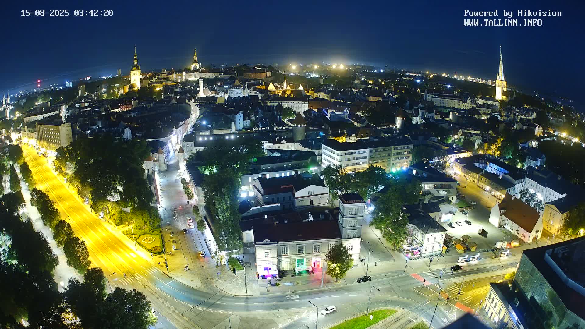 Tallinn Skyline Live Cam - Südalinn, Tallinn, Harju, Estonia