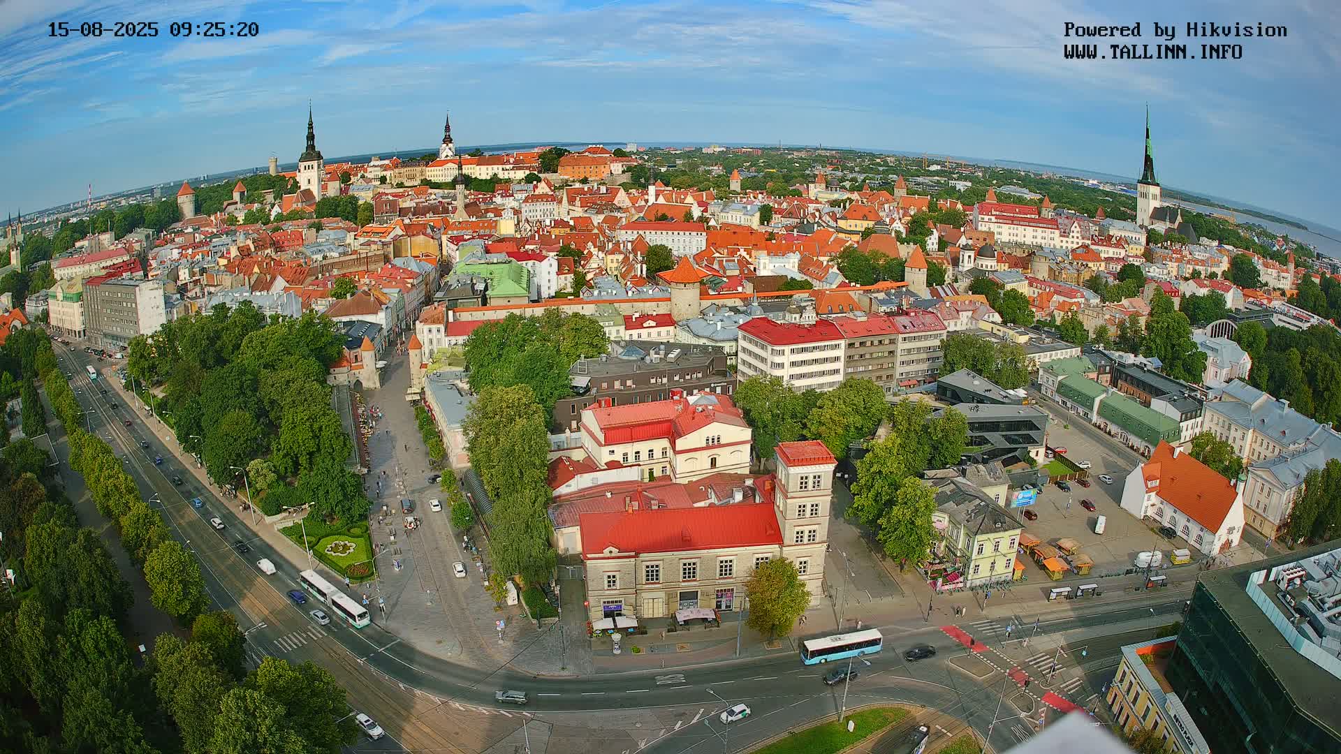 Tallinn Skyline Live Cam - Südalinn, Tallinn, Harju, Estonia