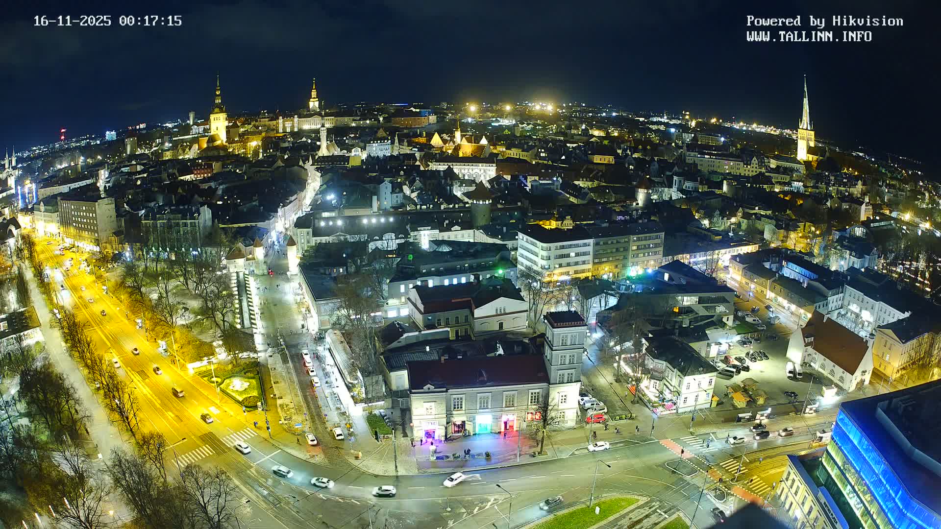 Tallinn Skyline Live Cam - Südalinn, Tallinn, Harju, Estonia