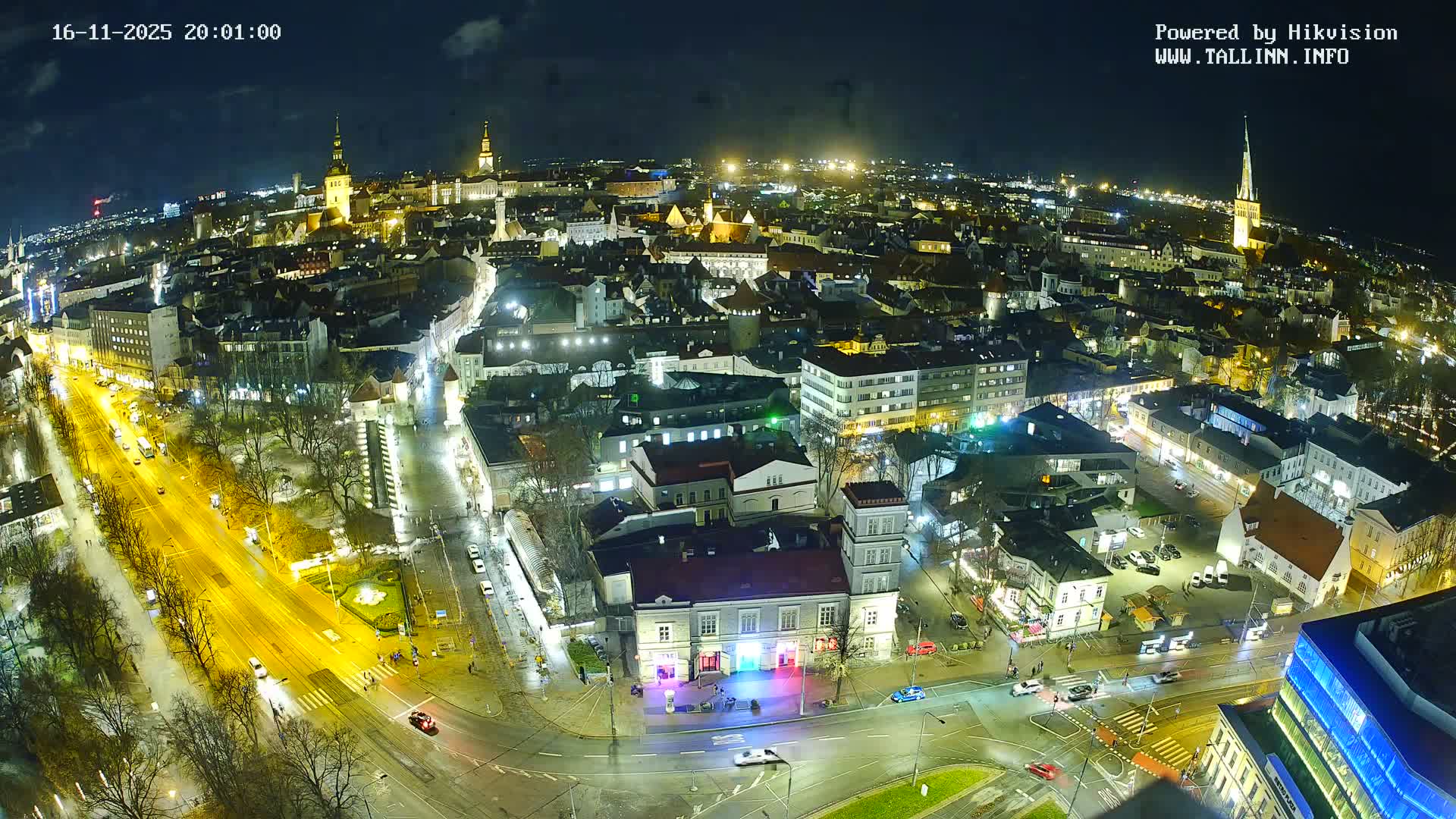 Tallinn Skyline Live Cam - Südalinn, Tallinn, Harju, Estonia