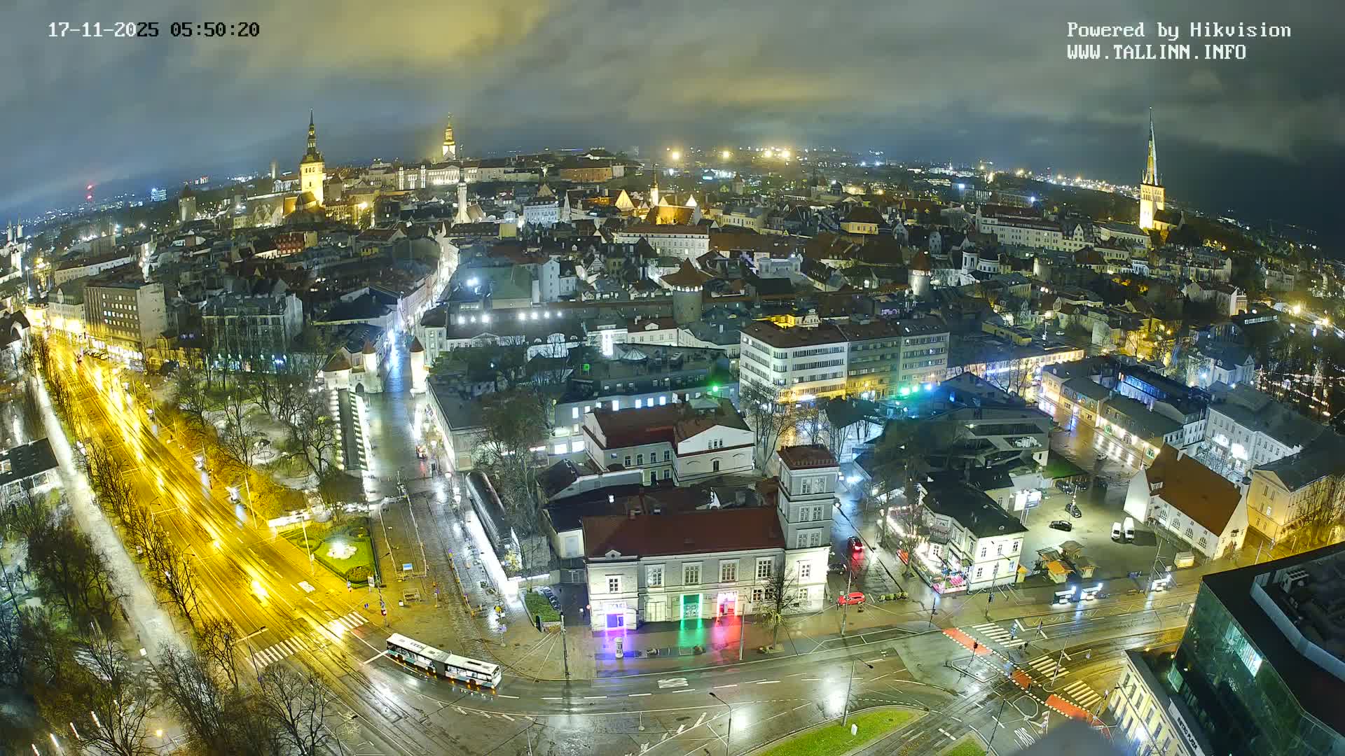 Tallinn Skyline Live Cam - Südalinn, Tallinn, Harju, Estonia