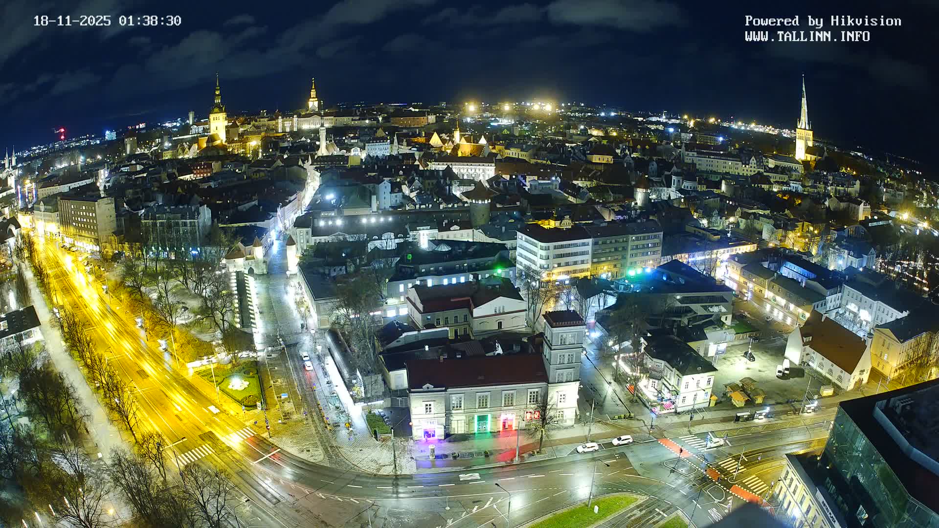 Tallinn Skyline Live Cam - Südalinn, Tallinn, Harju, Estonia