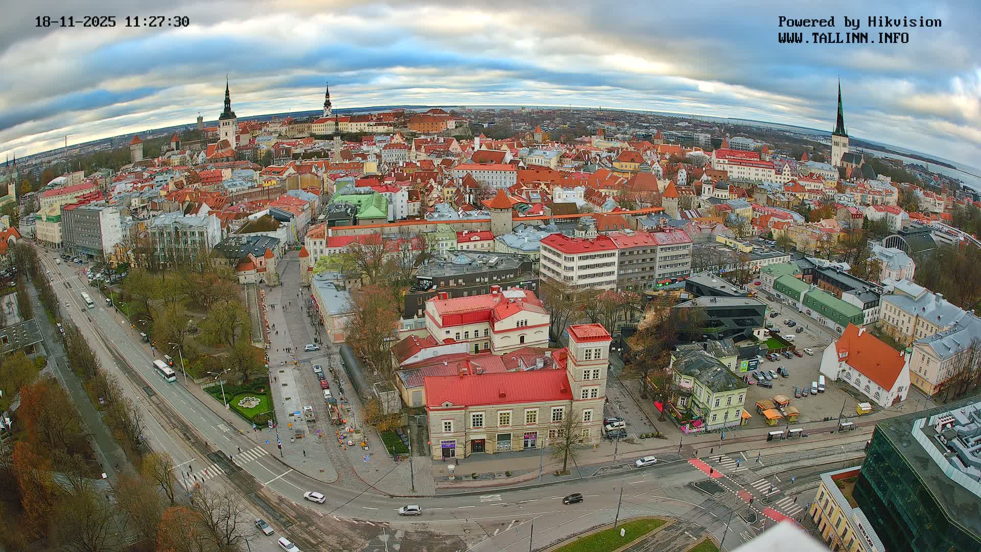Tallinn Skyline Live Cam - Südalinn, Tallinn, Harju, Estonia