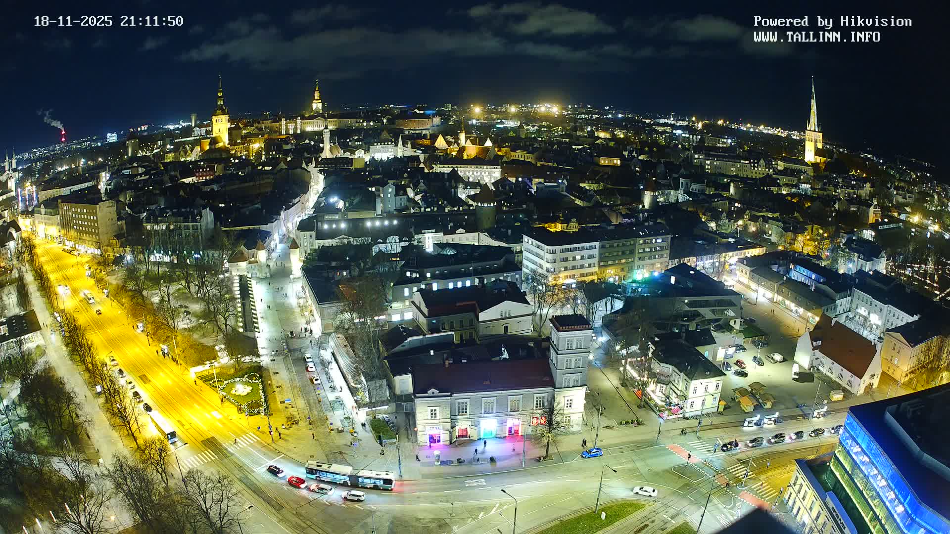 Tallinn Skyline Live Cam - Südalinn, Tallinn, Harju, Estonia