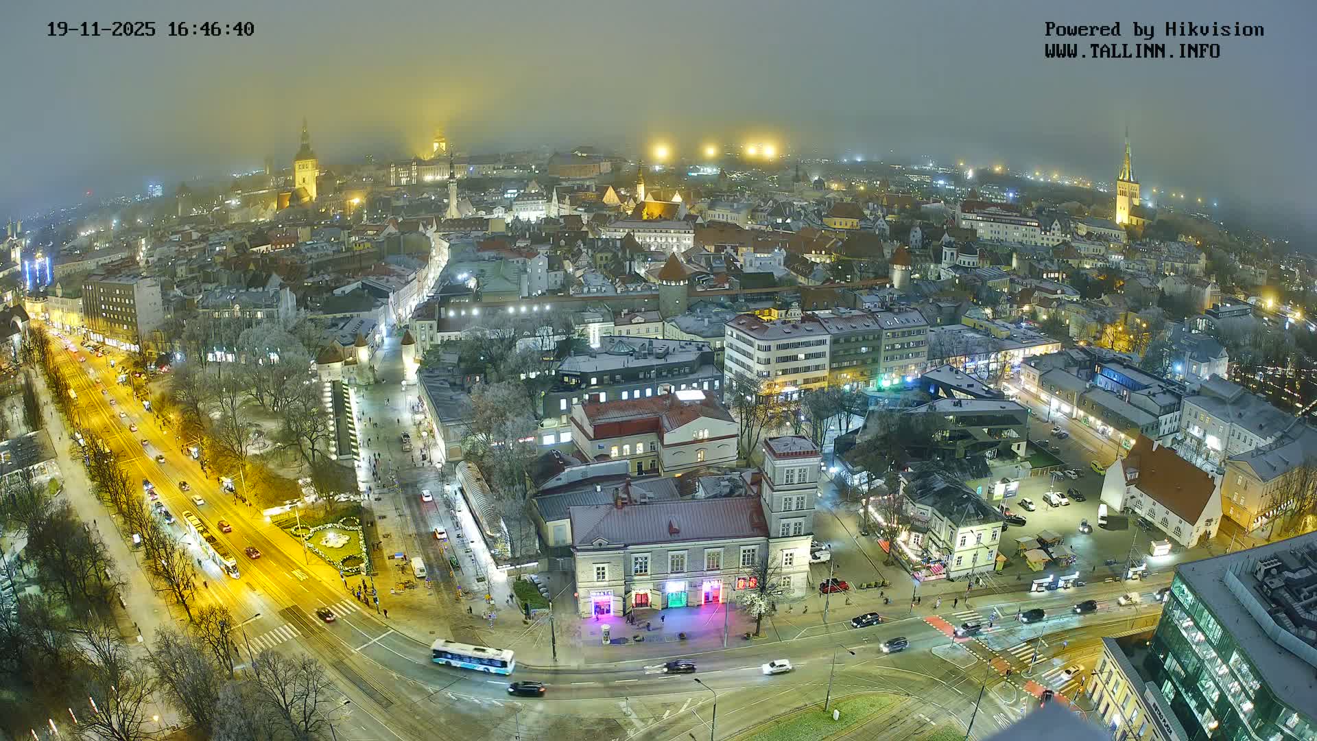 Tallinn Skyline Live Cam - Südalinn, Tallinn, Harju, Estonia