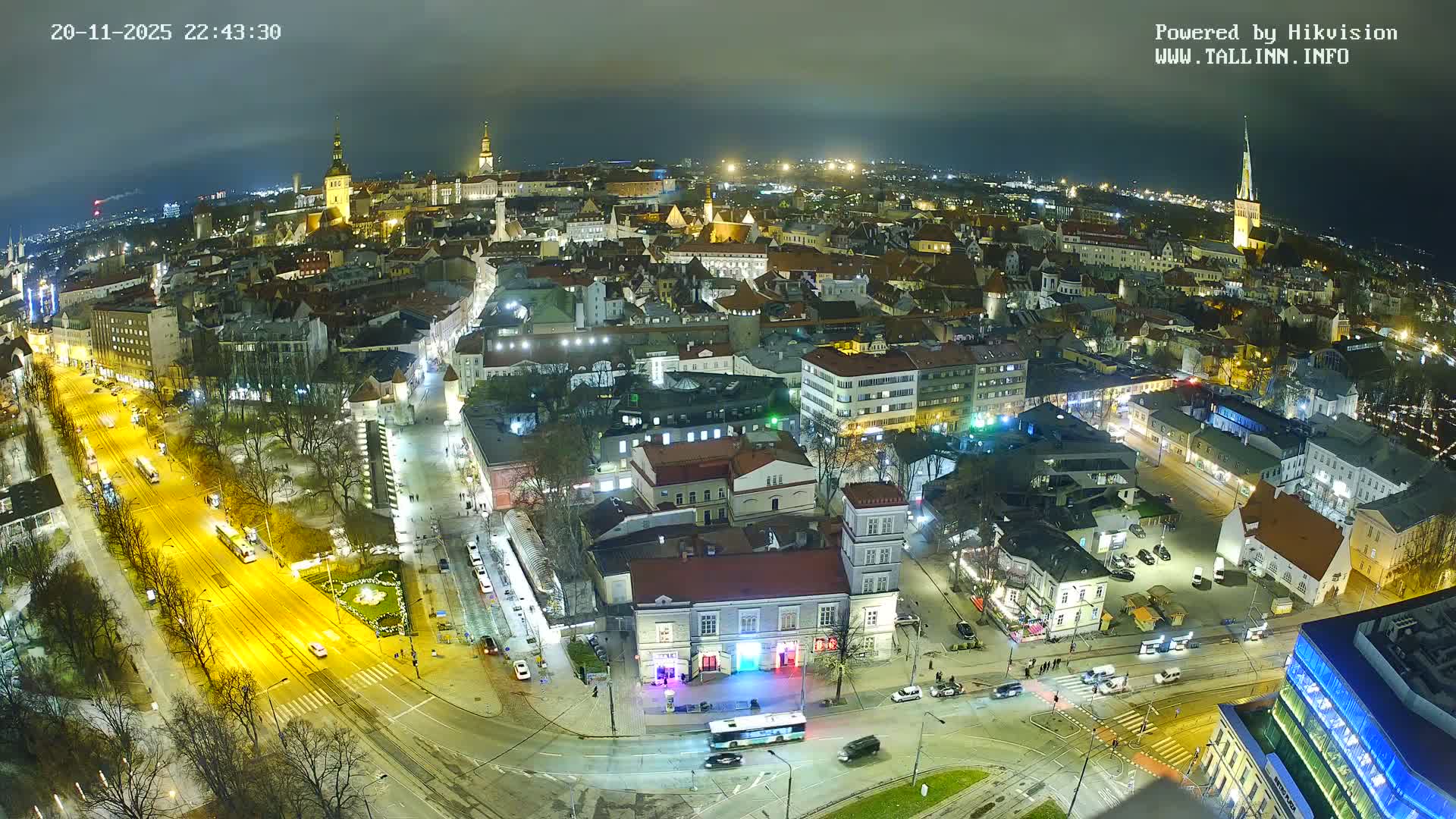 Tallinn Skyline Live Cam - Südalinn, Tallinn, Harju, Estonia