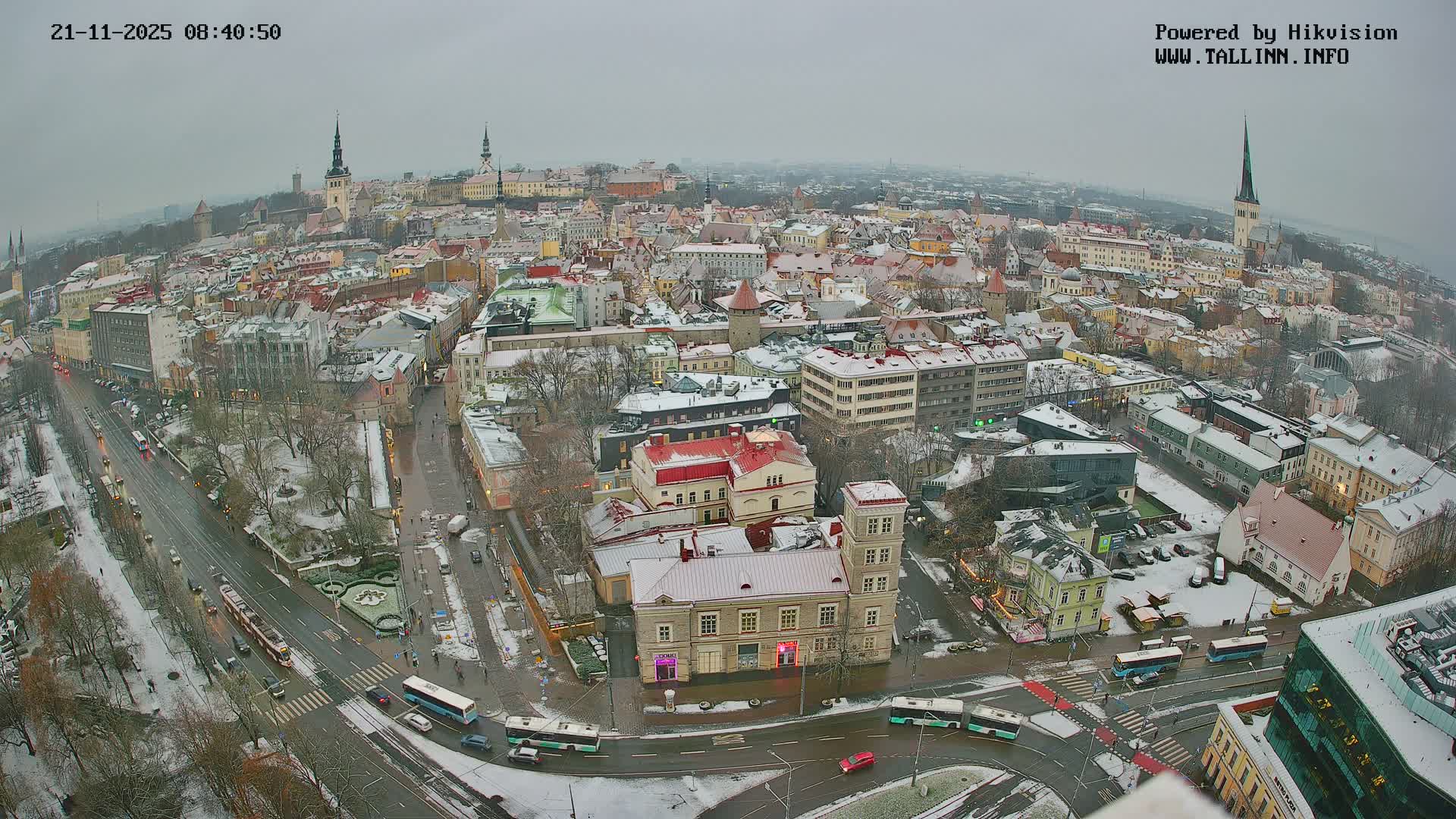 Tallinn Skyline Live Cam - Südalinn, Tallinn, Harju, Estonia
