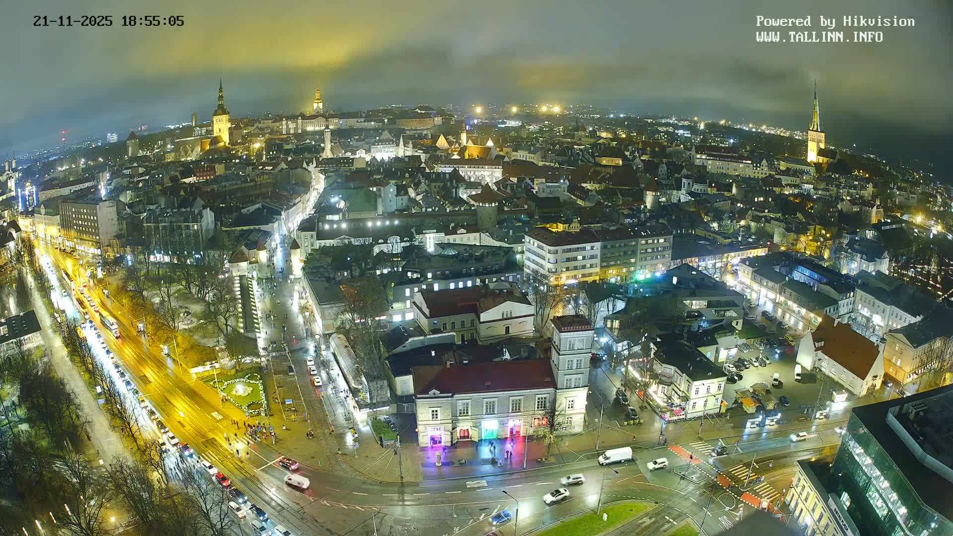 Tallinn Skyline Live Cam - Südalinn, Tallinn, Harju, Estonia