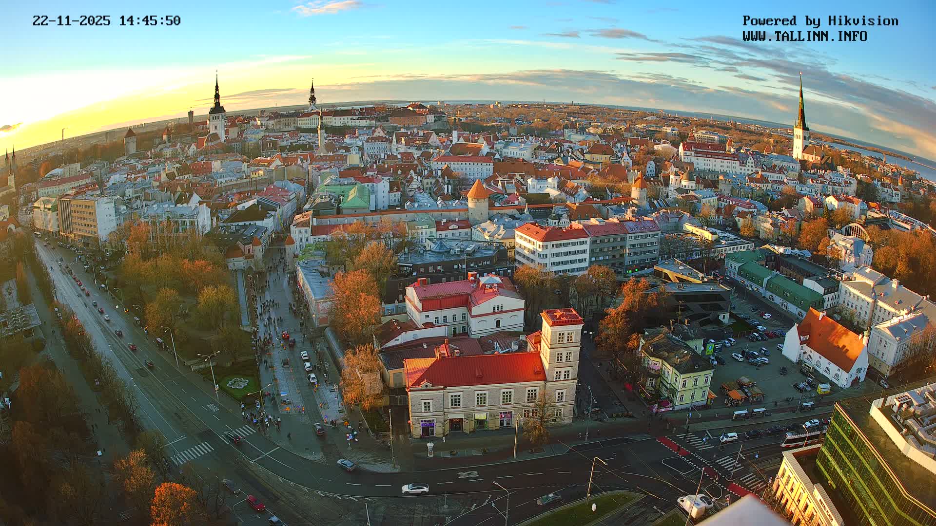Tallinn Skyline Live Cam - Südalinn, Tallinn, Harju, Estonia