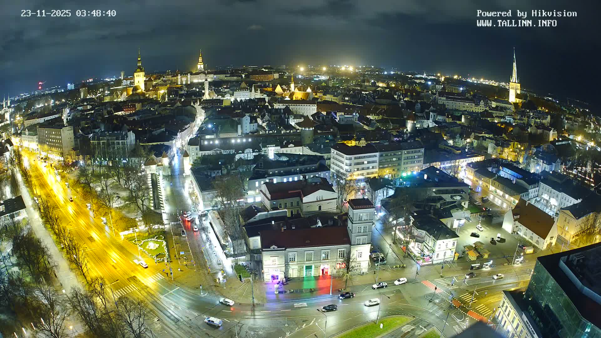 Tallinn Skyline Live Cam - Südalinn, Tallinn, Harju, Estonia