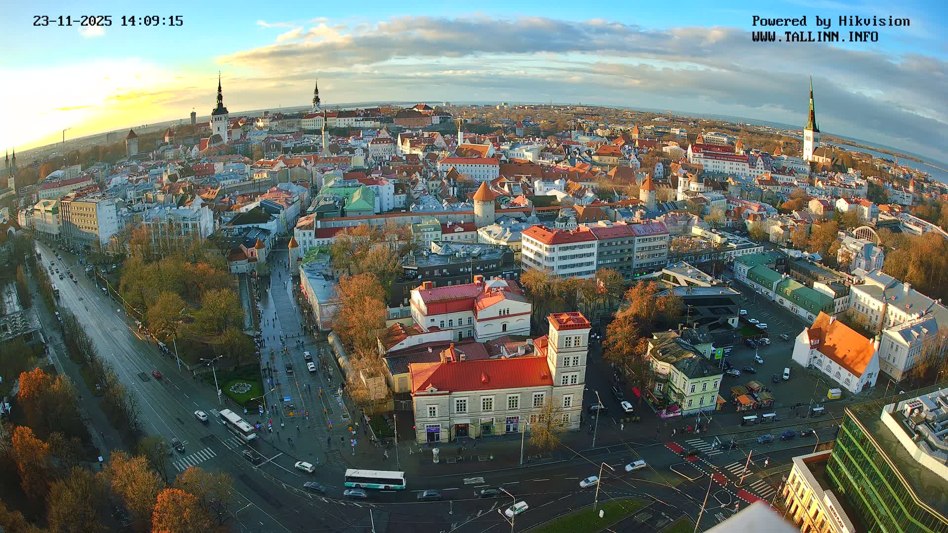 Tallinn Skyline Live Cam - Südalinn, Tallinn, Harju, Estonia