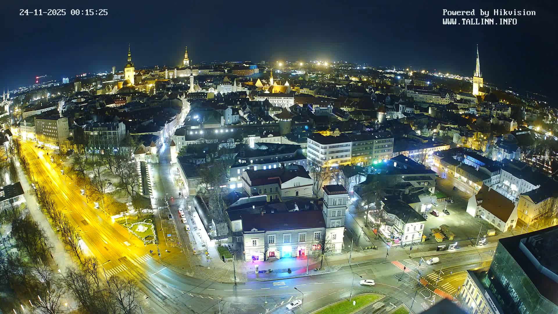 Tallinn Skyline Live Cam - Südalinn, Tallinn, Harju, Estonia