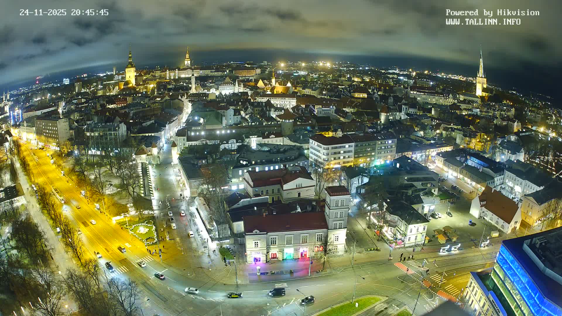 Tallinn Skyline Live Cam - Südalinn, Tallinn, Harju, Estonia