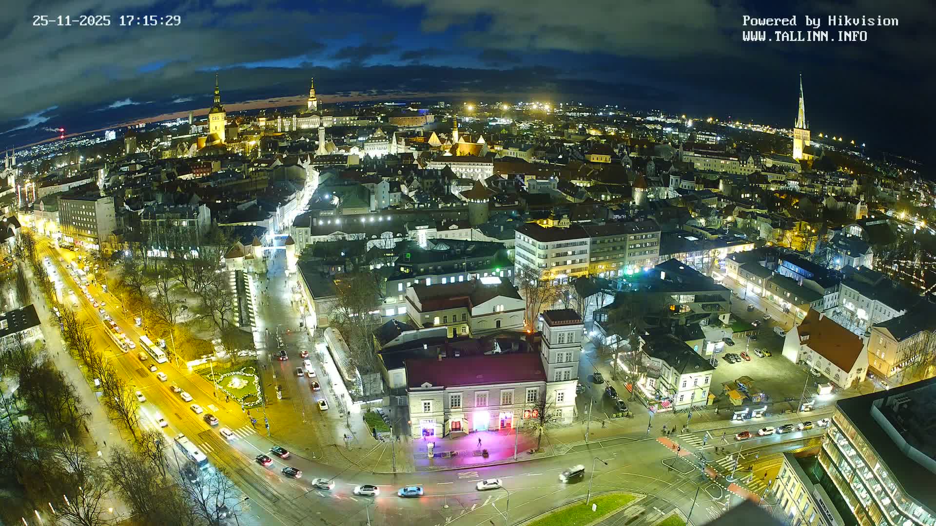 Tallinn Skyline Live Cam - Südalinn, Tallinn, Harju, Estonia
