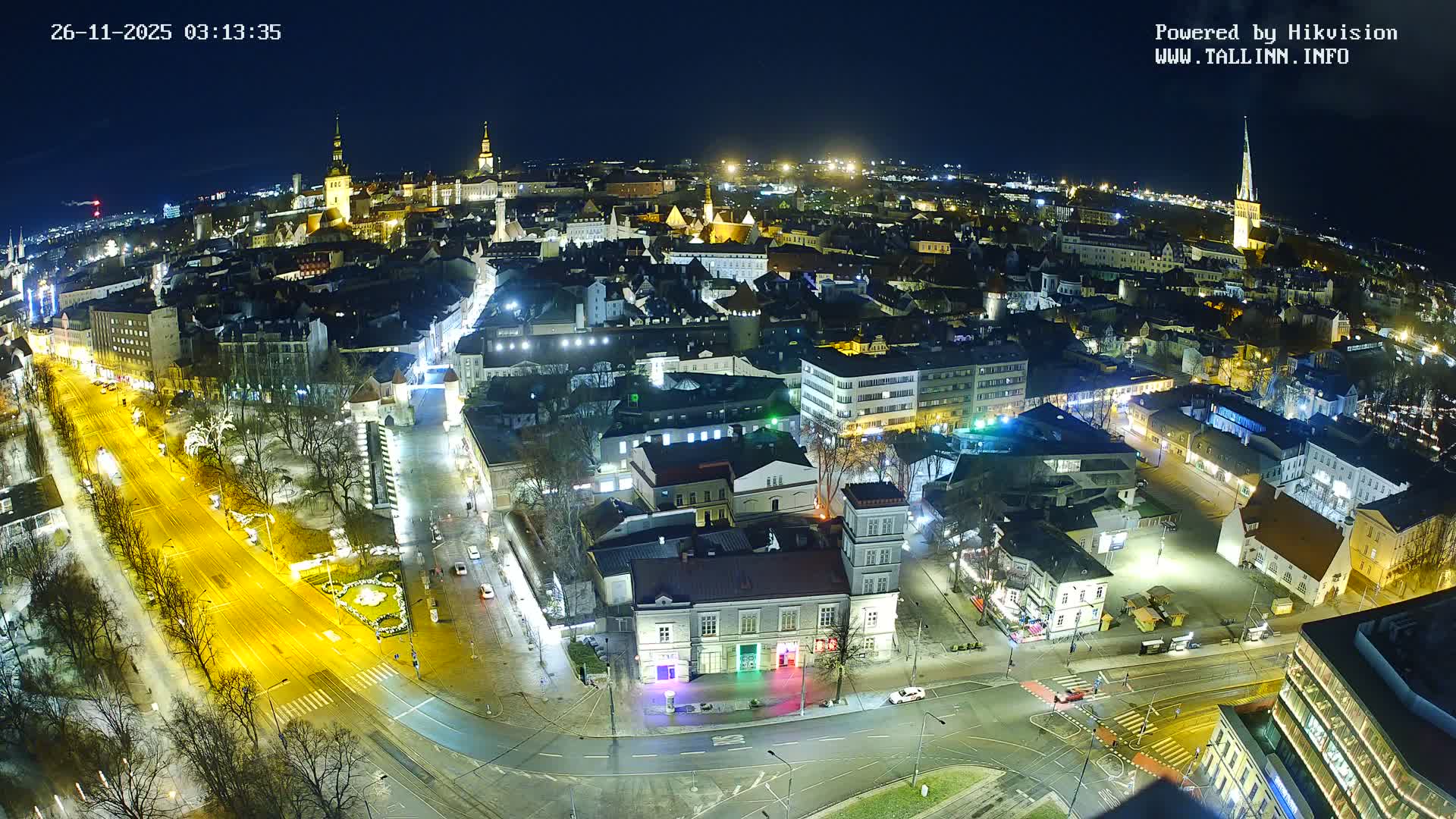Tallinn Skyline Live Cam - Südalinn, Tallinn, Harju, Estonia
