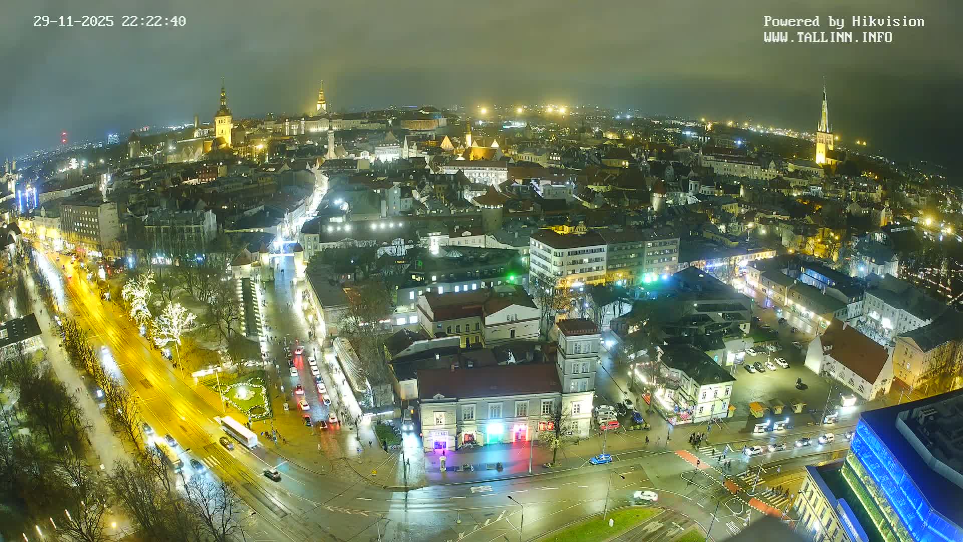 Tallinn Skyline Live Cam - Südalinn, Tallinn, Harju, Estonia