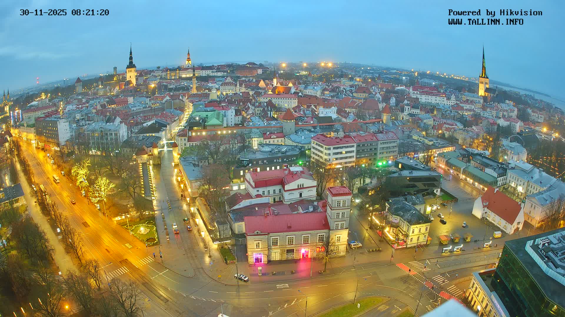 Tallinn Skyline Live Cam - Südalinn, Tallinn, Harju, Estonia