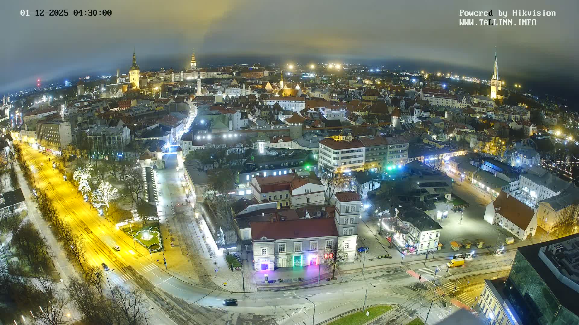 Tallinn Skyline Live Cam - Südalinn, Tallinn, Harju, Estonia