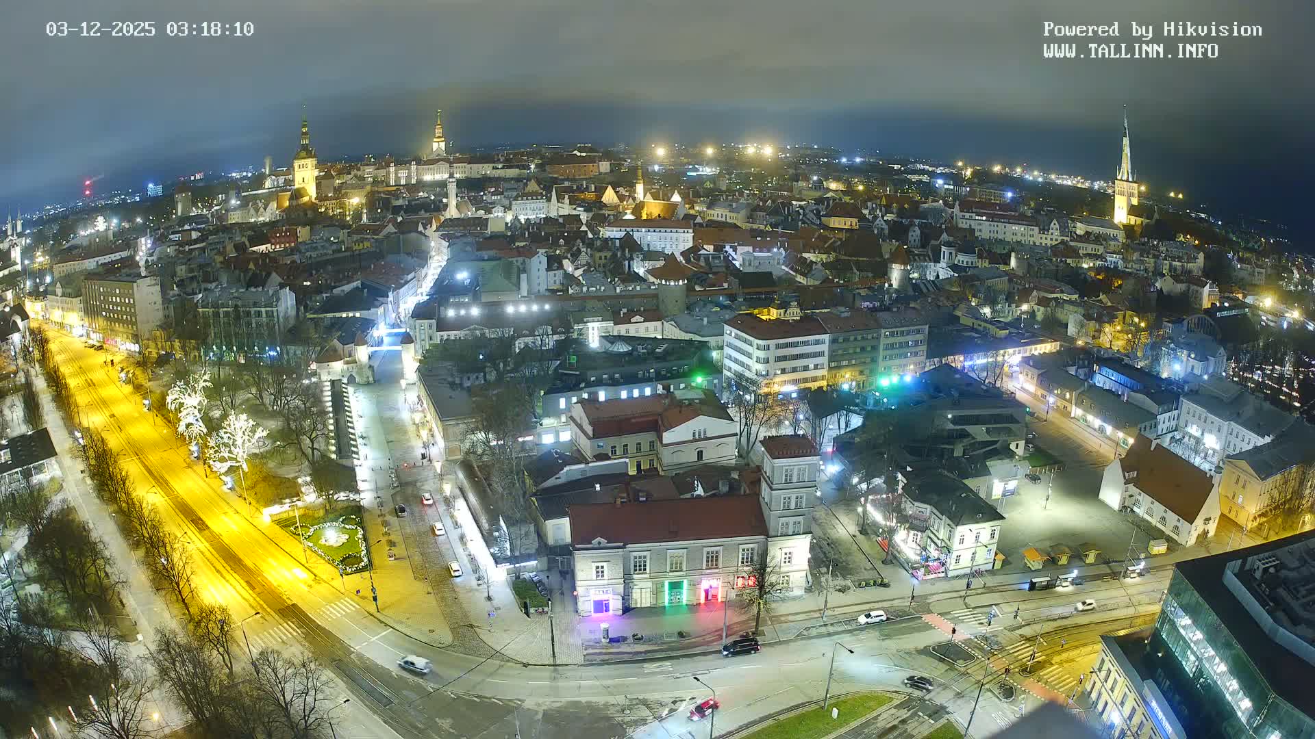 Tallinn Skyline Live Cam - Südalinn, Tallinn, Harju, Estonia