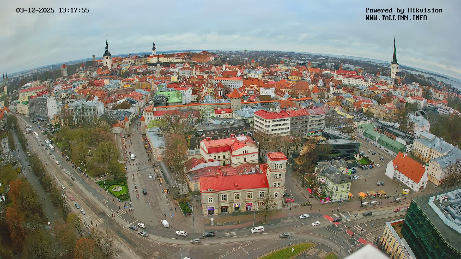 Tallinn Skyline Live Cam - Südalinn, Tallinn, Harju, Estonia