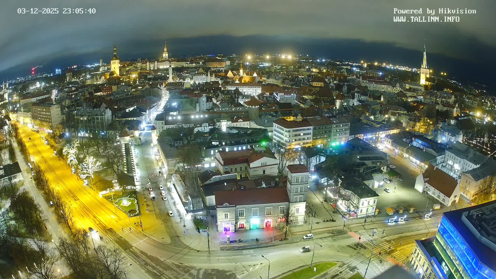 Tallinn Skyline Live Cam - Südalinn, Tallinn, Harju, Estonia