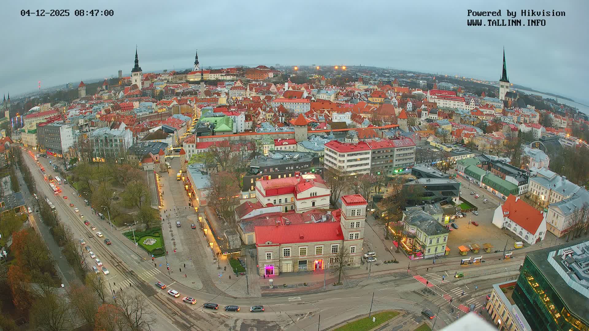 Tallinn Skyline Live Cam - Südalinn, Tallinn, Harju, Estonia