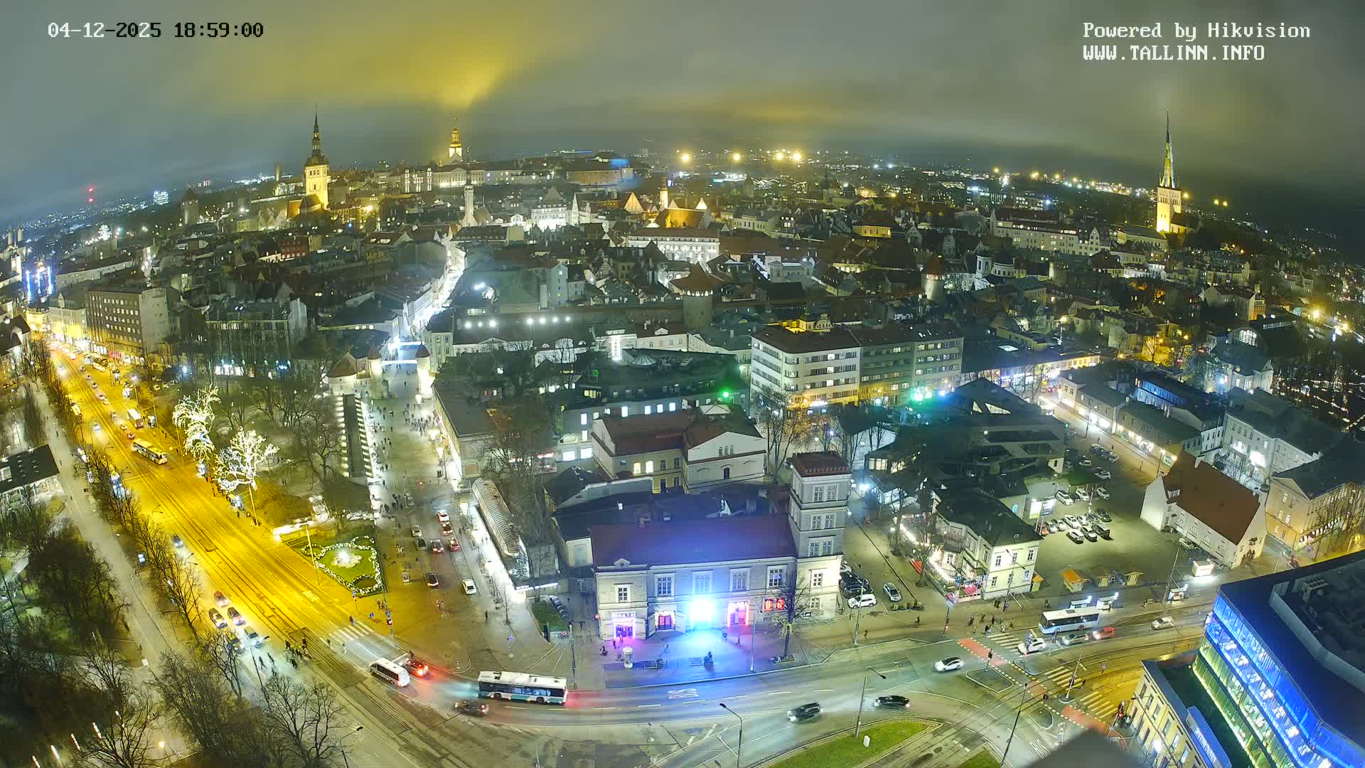 Tallinn Skyline Live Cam - Südalinn, Tallinn, Harju, Estonia