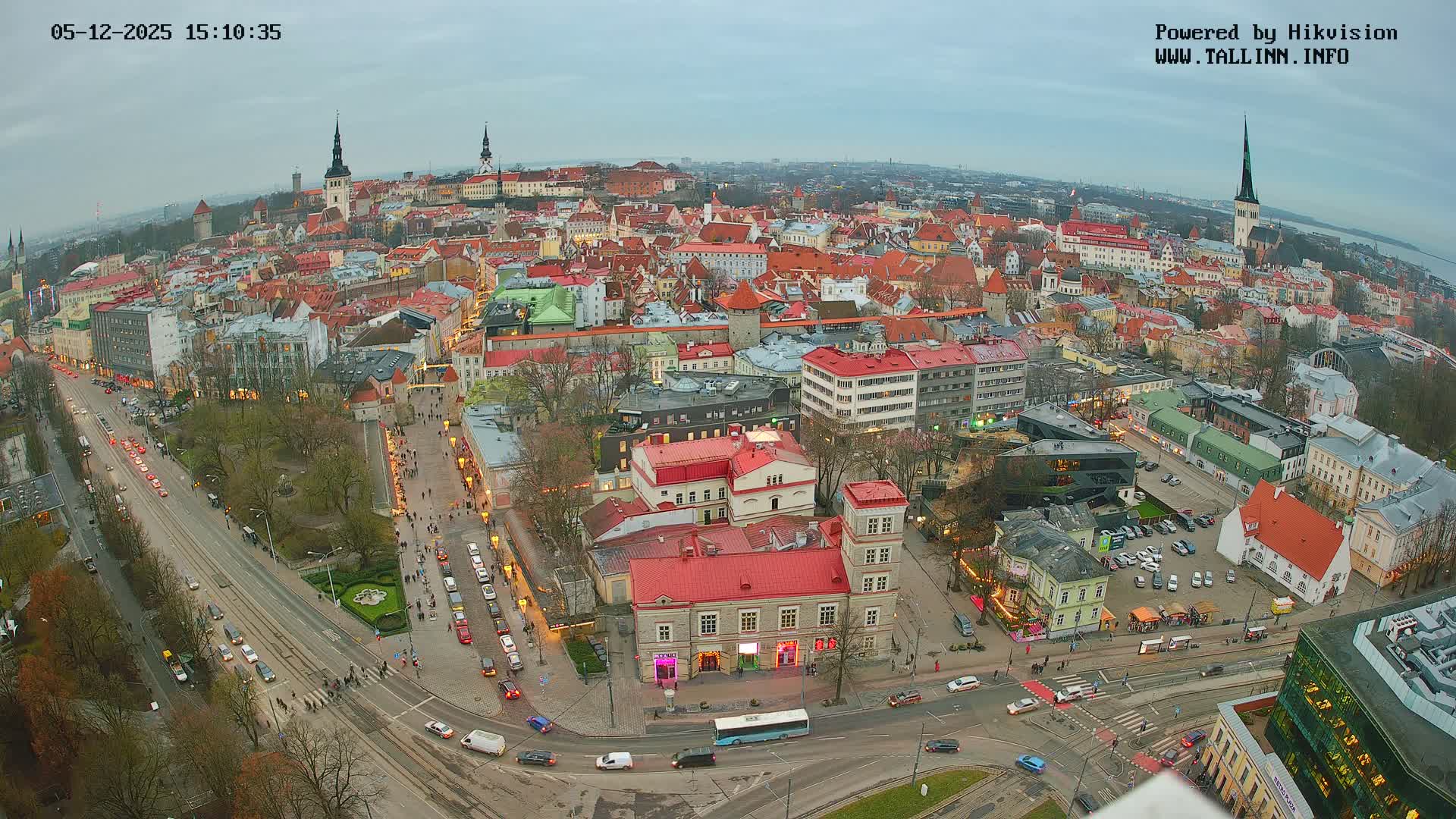 Tallinn Skyline Live Cam - Südalinn, Tallinn, Harju, Estonia