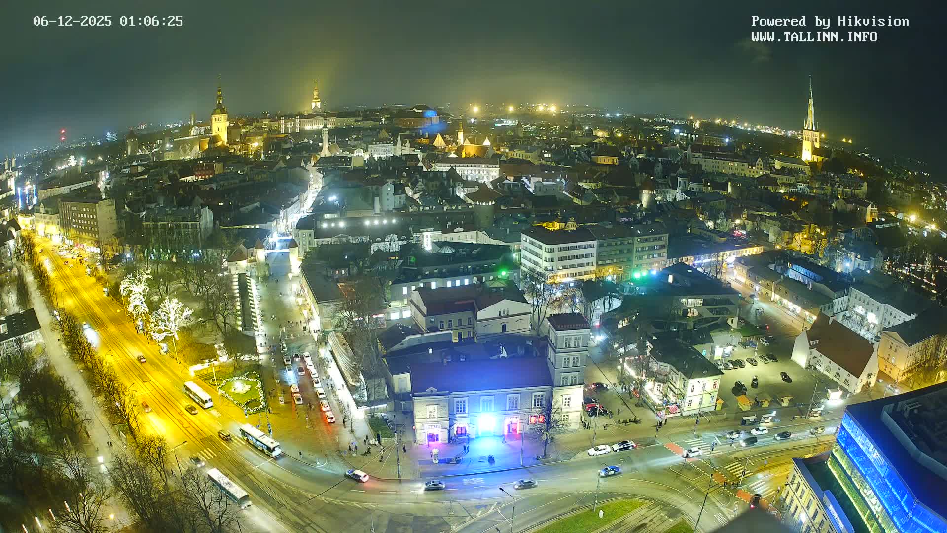 Tallinn Skyline Live Cam - Südalinn, Tallinn, Harju, Estonia