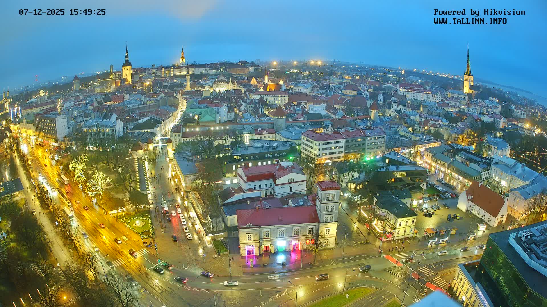 Tallinn Skyline Live Cam - Südalinn, Tallinn, Harju, Estonia