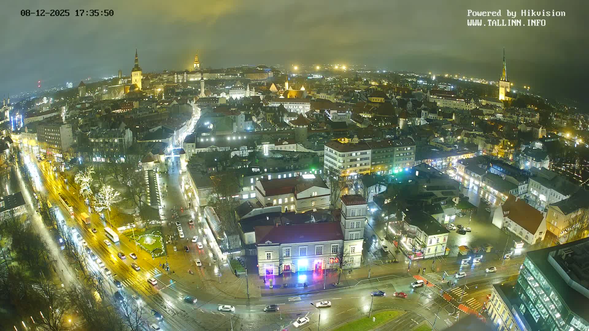 Tallinn Skyline Live Cam - Südalinn, Tallinn, Harju, Estonia