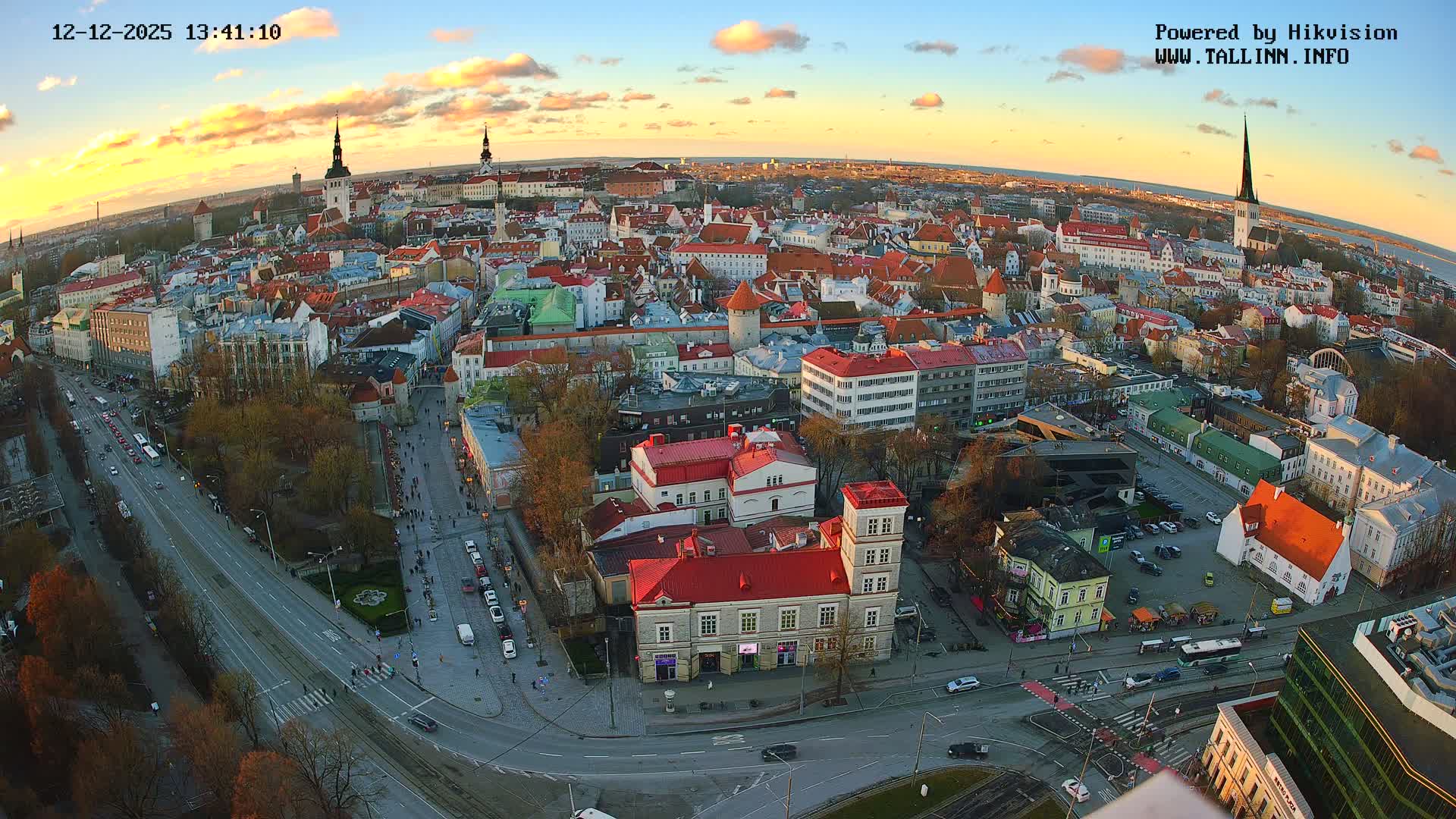 Tallinn Skyline Live Cam - Südalinn, Tallinn, Harju, Estonia