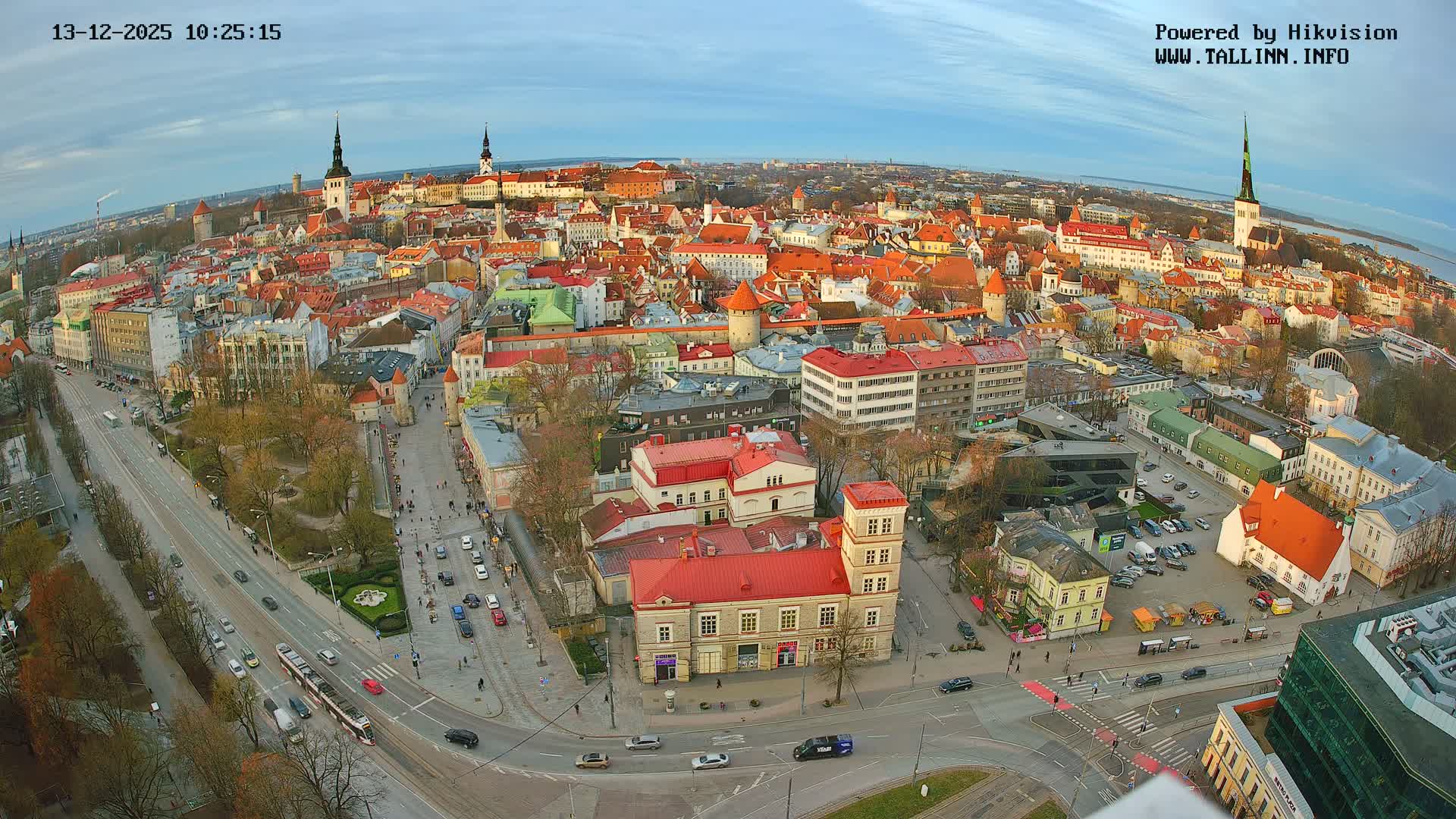Tallinn Skyline Live Cam - Südalinn, Tallinn, Harju, Estonia
