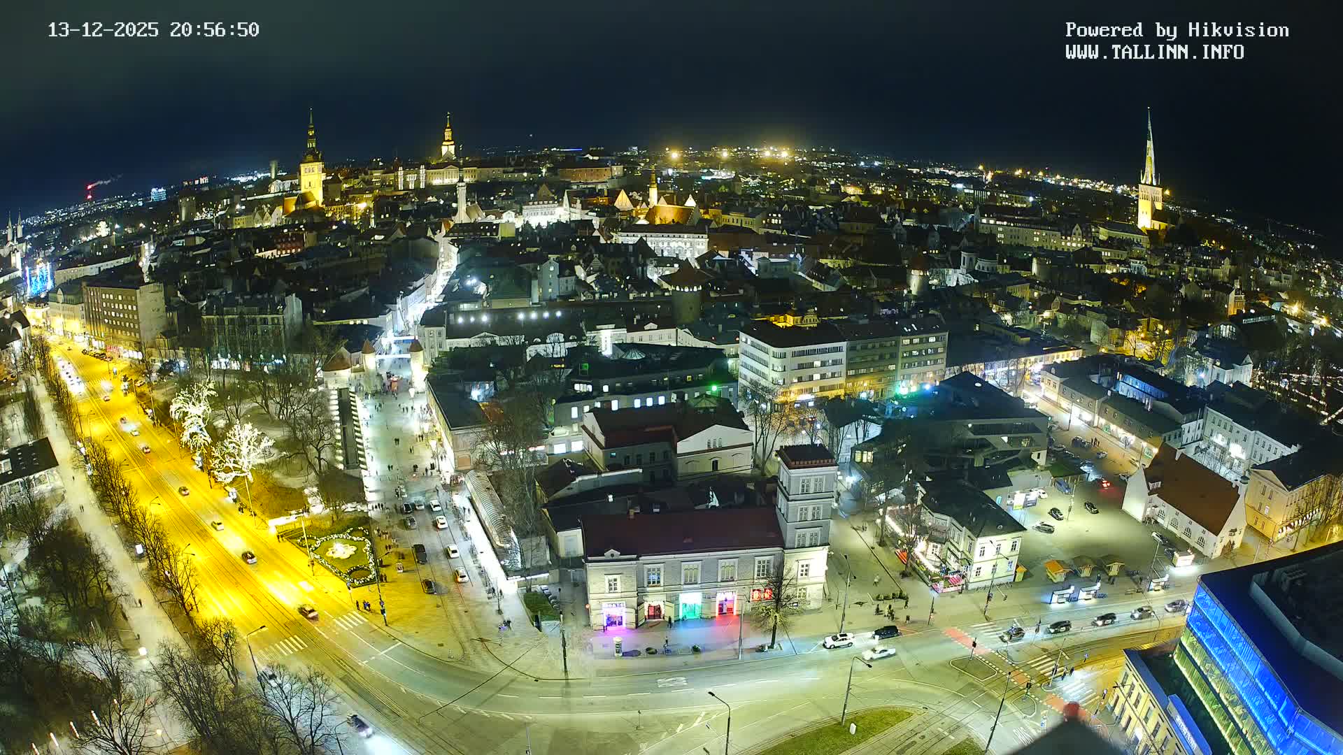 Tallinn Skyline Live Cam - Südalinn, Tallinn, Harju, Estonia