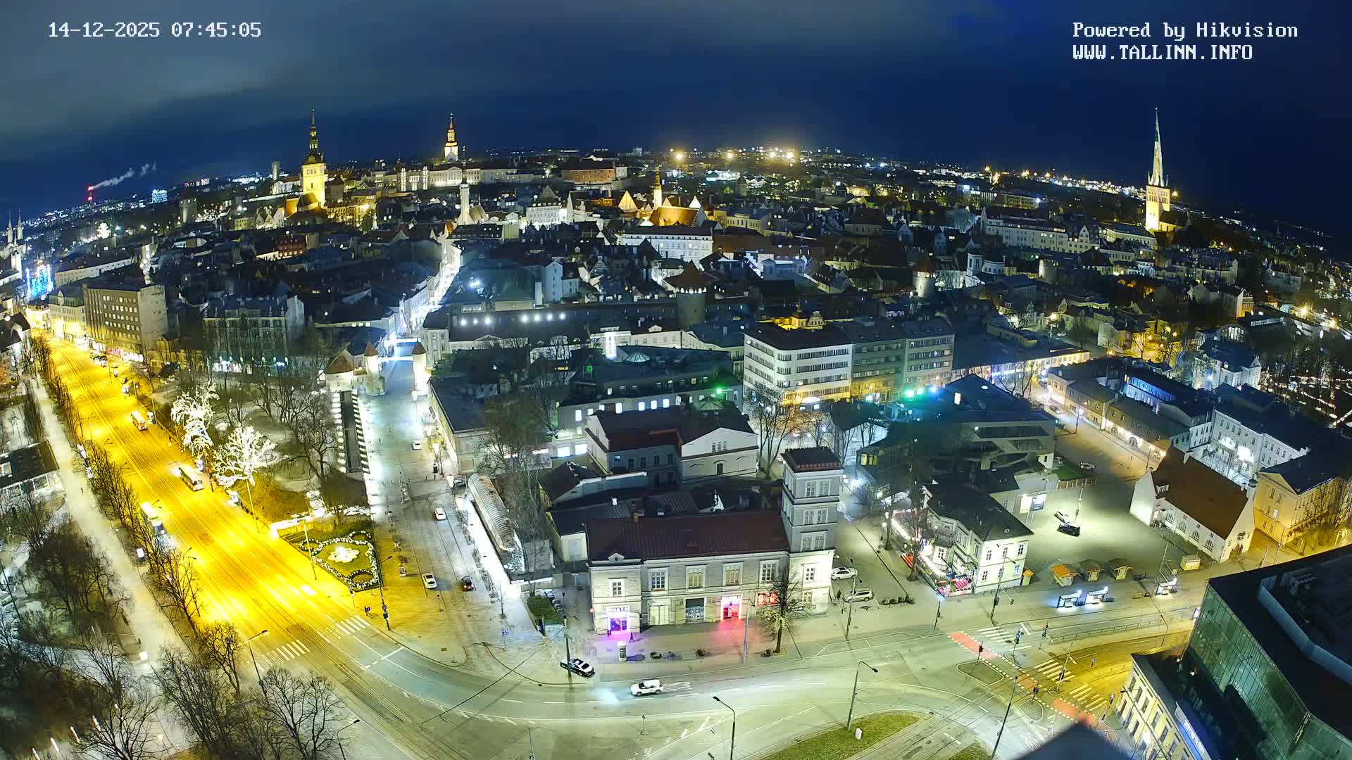 Tallinn Skyline Live Cam - Südalinn, Tallinn, Harju, Estonia