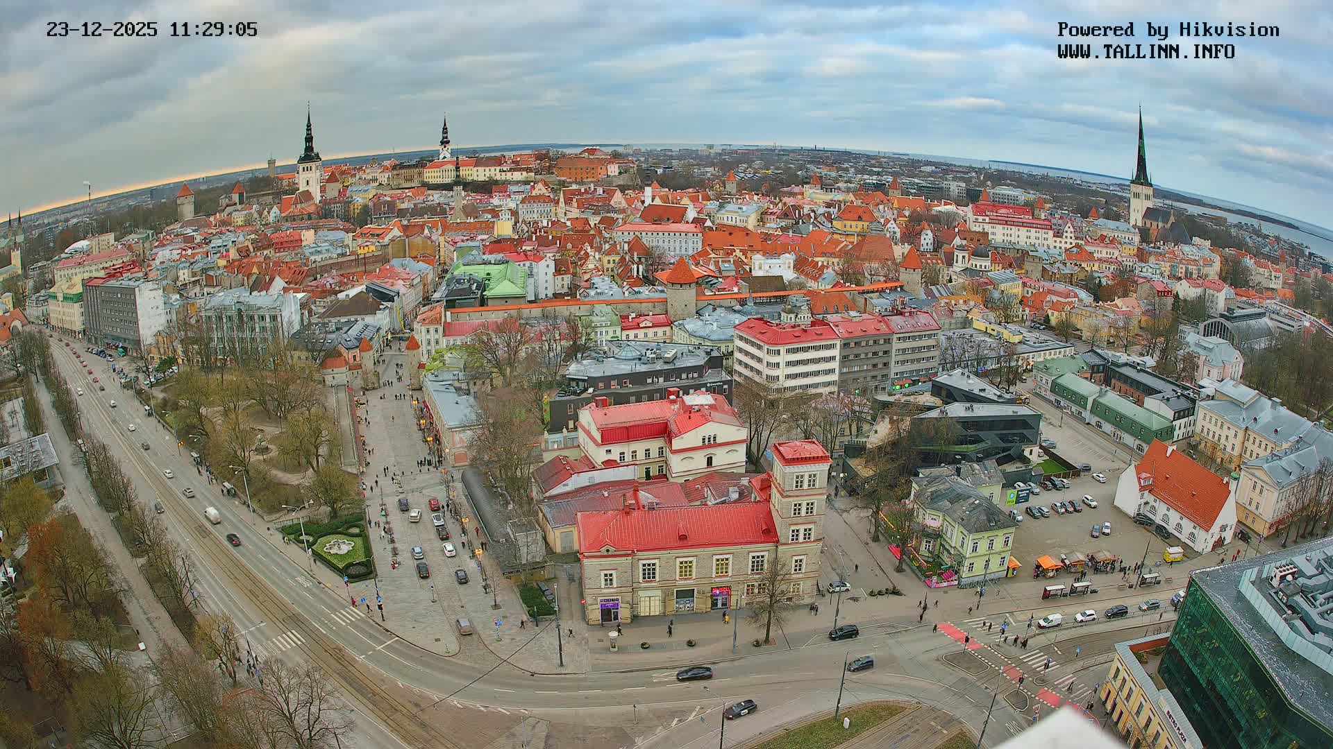 Tallinn Skyline Live Cam - Südalinn, Tallinn, Harju, Estonia