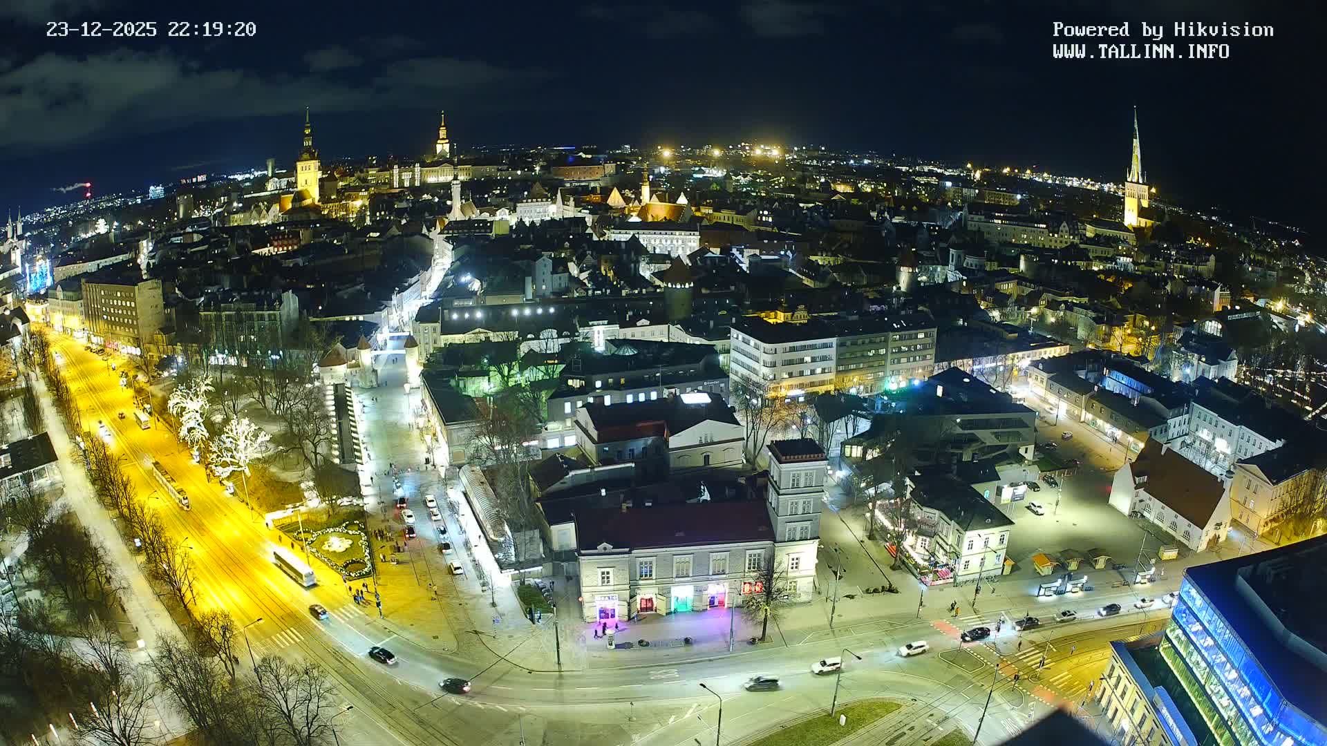 Tallinn Skyline Live Cam - Südalinn, Tallinn, Harju, Estonia